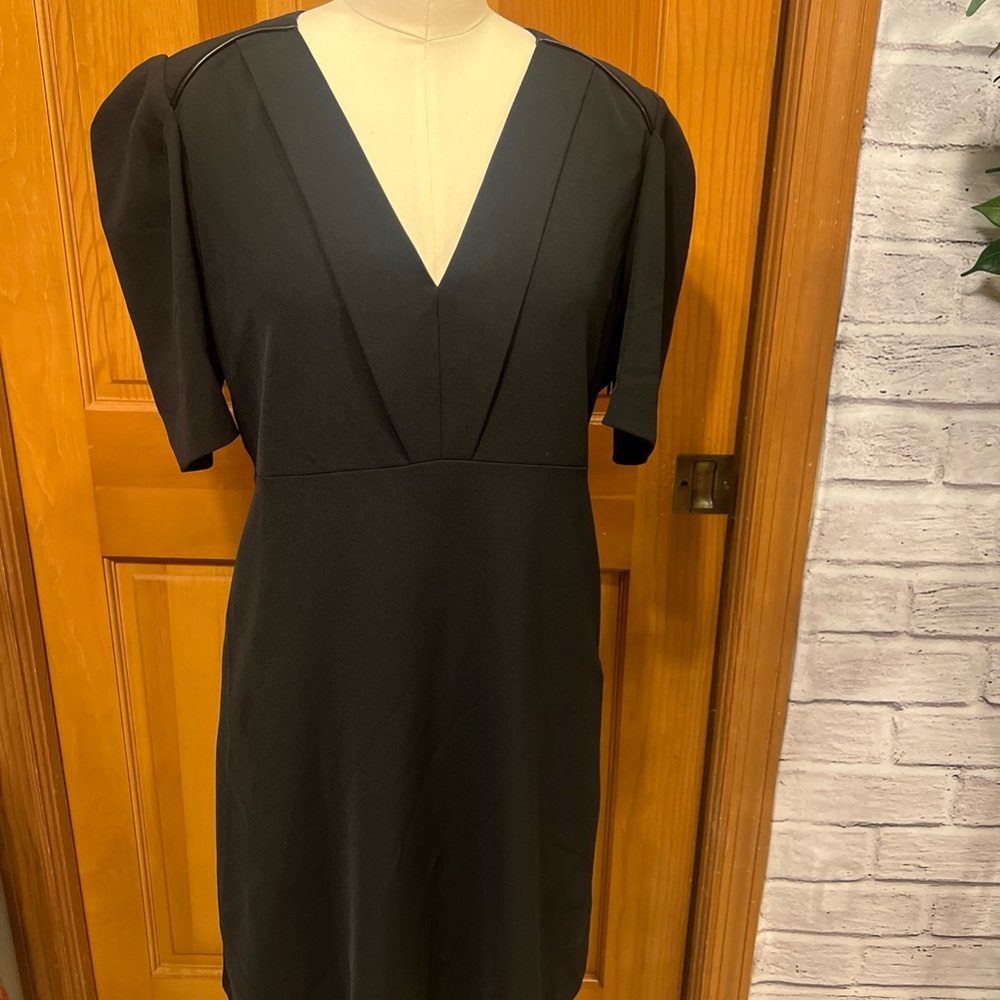 NWT Kooples Black V-Neck Dress l Twilight Bella Elena l Dark Romantic l Sz 8